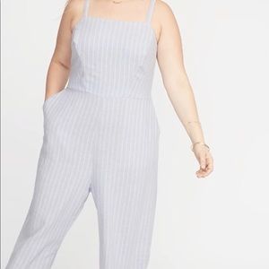 Tank style jumpsuit.